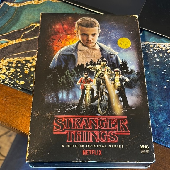 Netflix Other - Netflix Stranger Things VHS Box Set - Black and Red